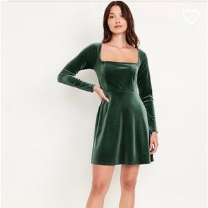 New with Tags Old Navy Green Mini Dress size M